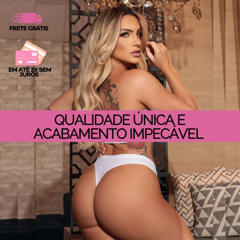 Kit 12 Calcinhas Tanga ou Fio Dental sem Costura